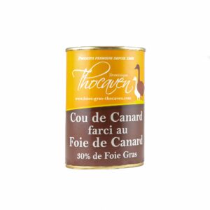 Cou de canard farci au foie gras - Fabrication artisanale